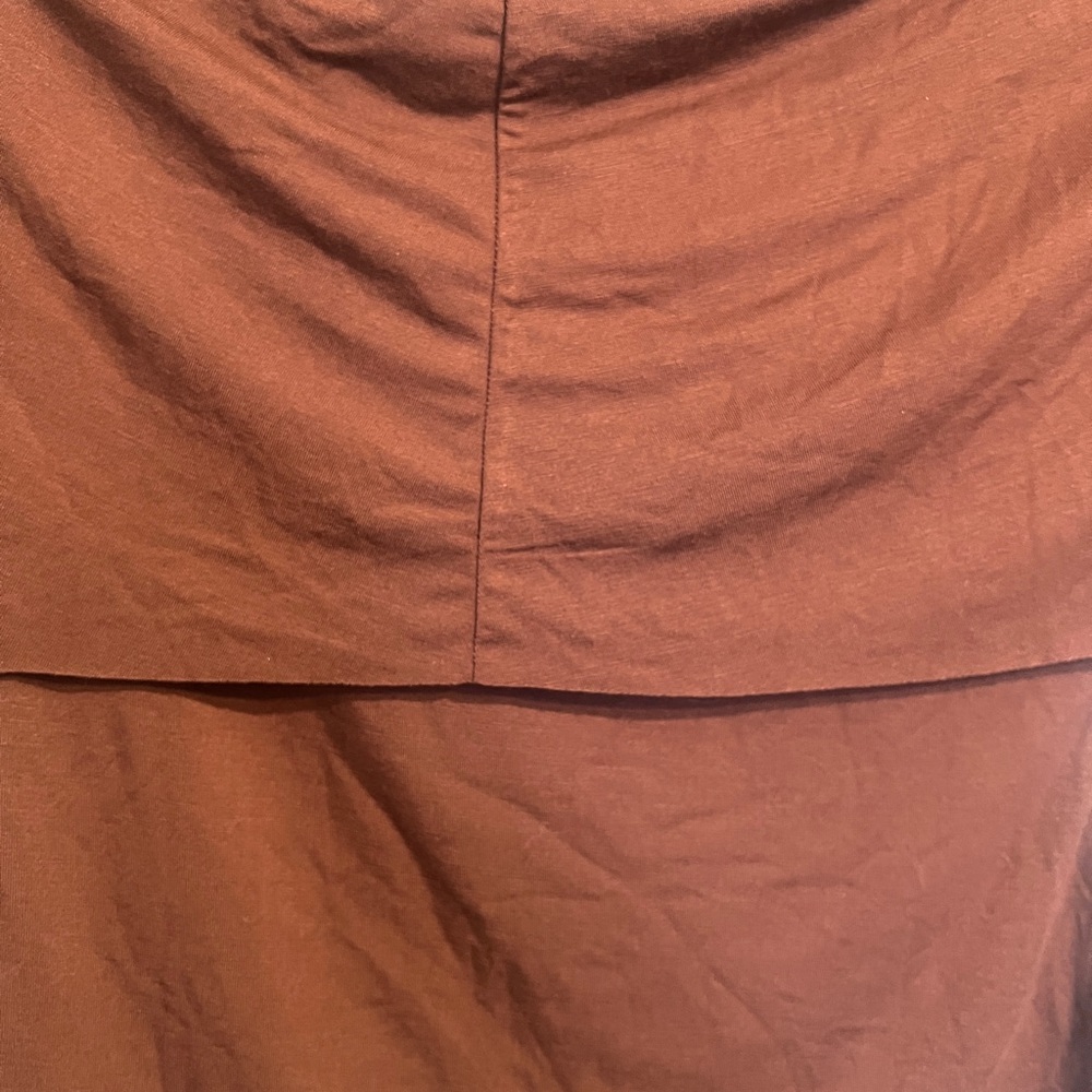 Naked Wardrobe Chocolate Off-The-Shoulder Top - Picture 7 of 7